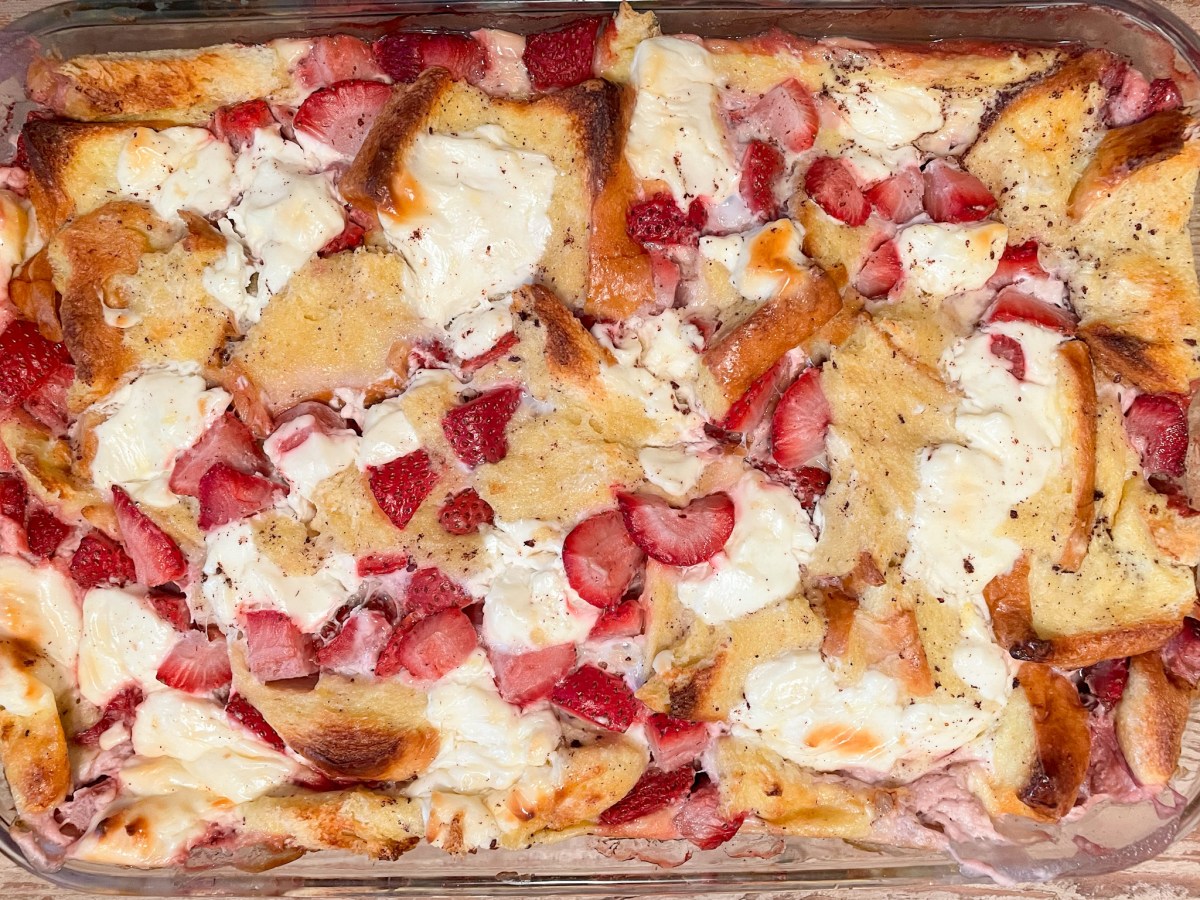 Strawberry Cheesecake French Toast&nbsp;Casserole